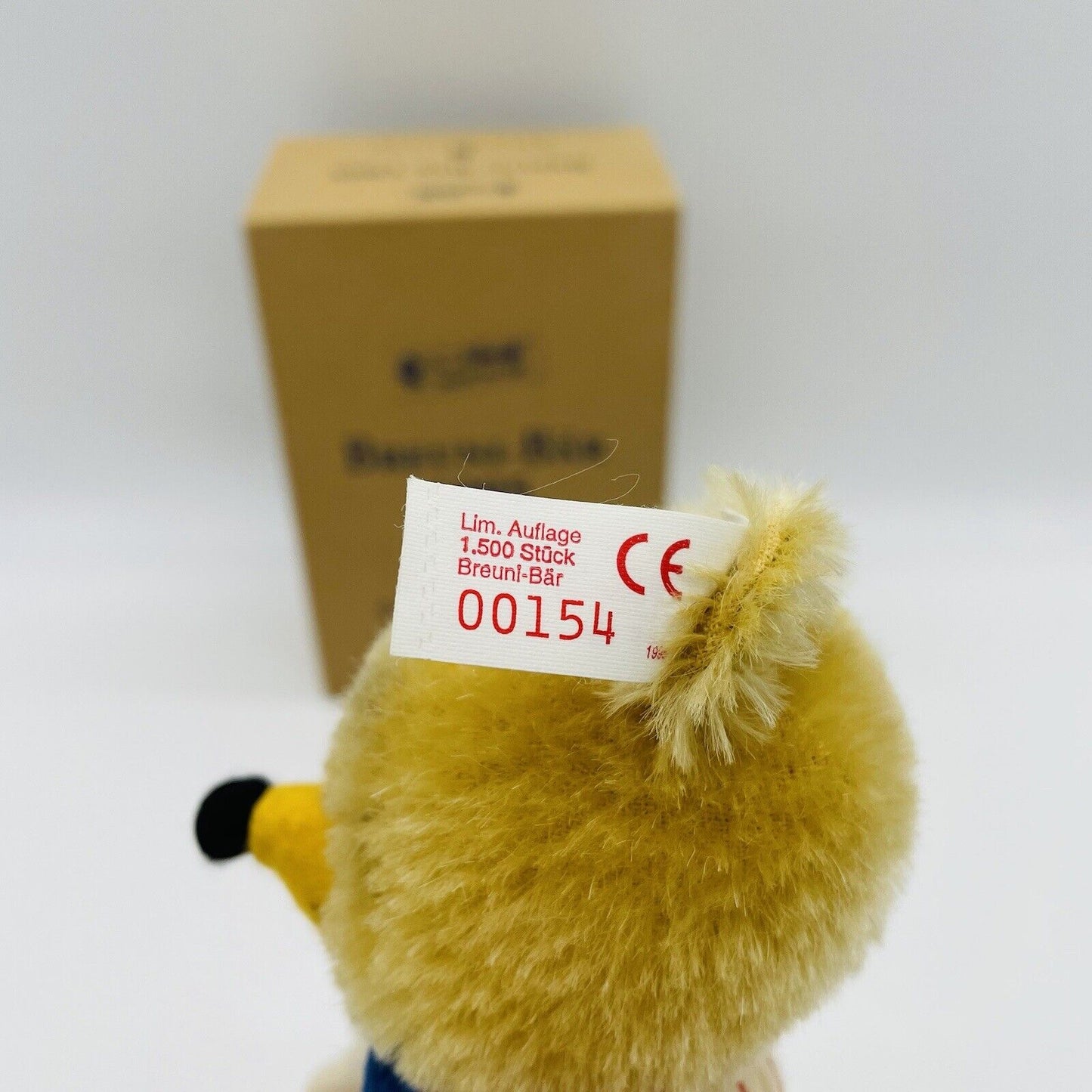 Steiff Teddybär Breuni-Bär 655135 Breuninger limitiert 1993 20cm