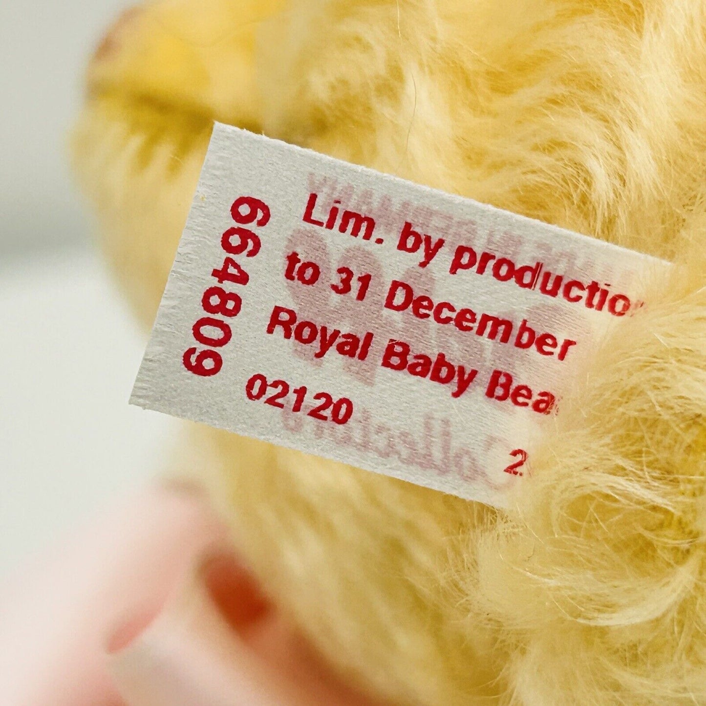 Steiff 664809 Teddybär Royal Baby Charlotte limitiert bis Ende 2015 25 cm