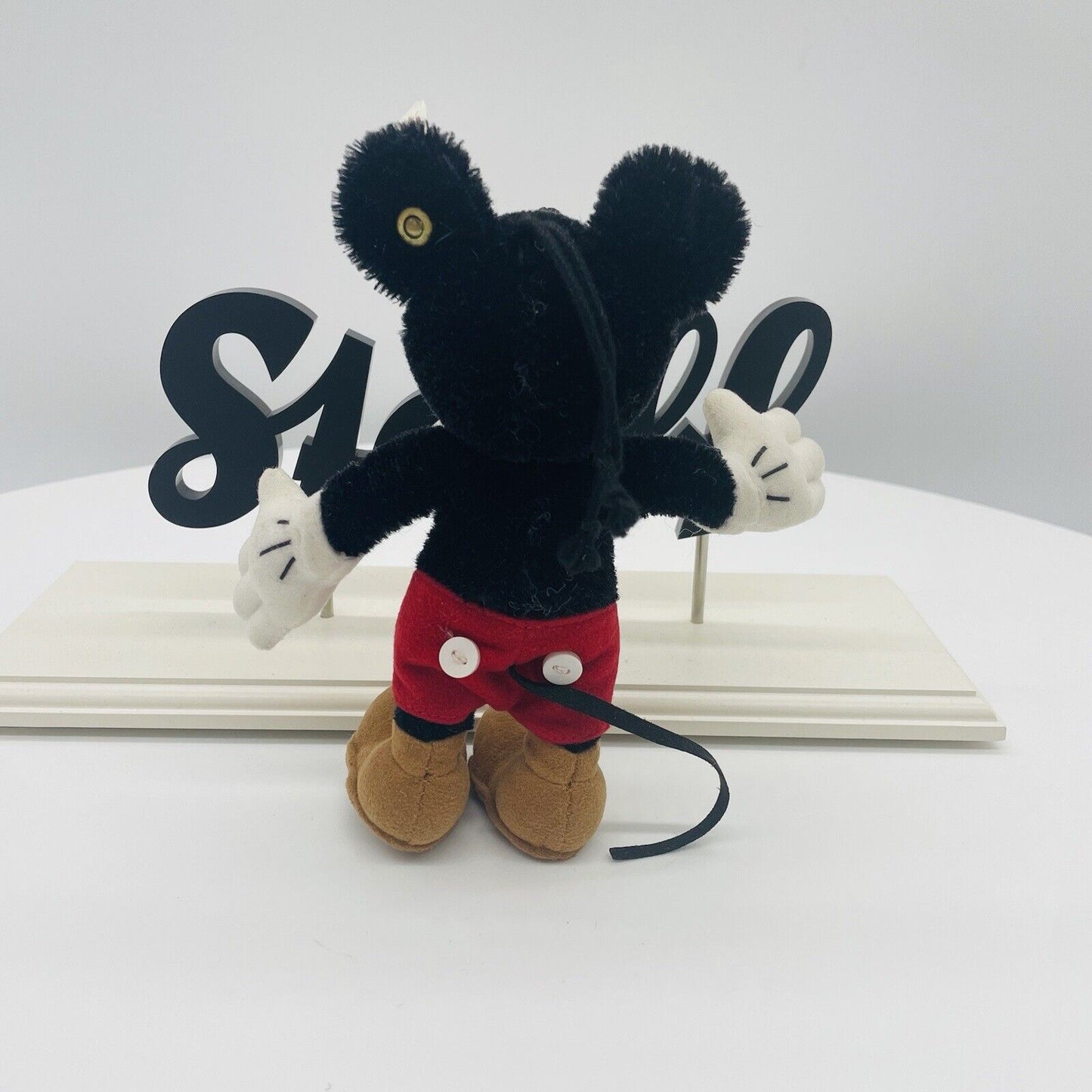 Steiff Disney Mickey Maus 651410 limitiert 1928 aus 1998 14cm Mohair