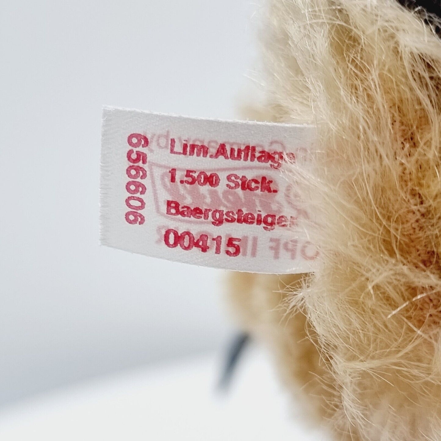 Steiff 656606 Teddybär Bärgsteiger limitiert 1500 aus 2008 28 cm Mohair