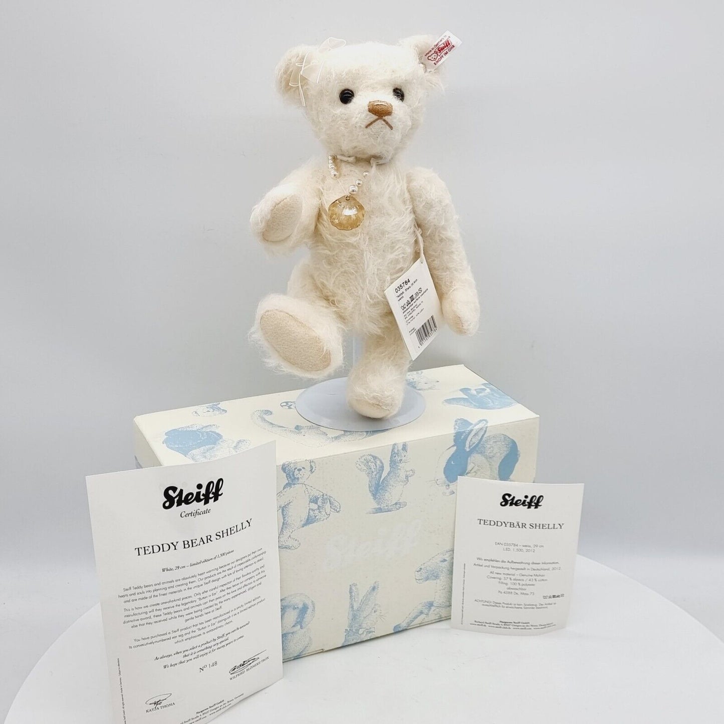 Steiff Teddybär Shelly 035784 limitiert 1500 aus 2012 29cm aus Mohair
