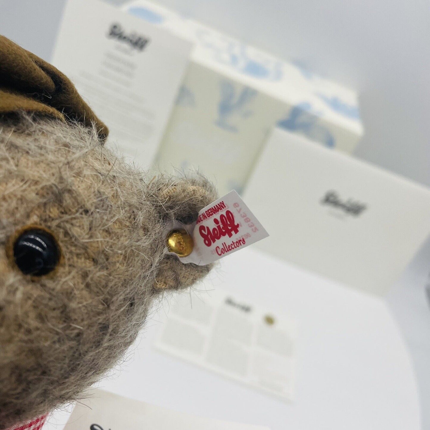 Steiff Teddybär Vagabund 673832 limitiert 1500 aus 2015 30cm Mohair