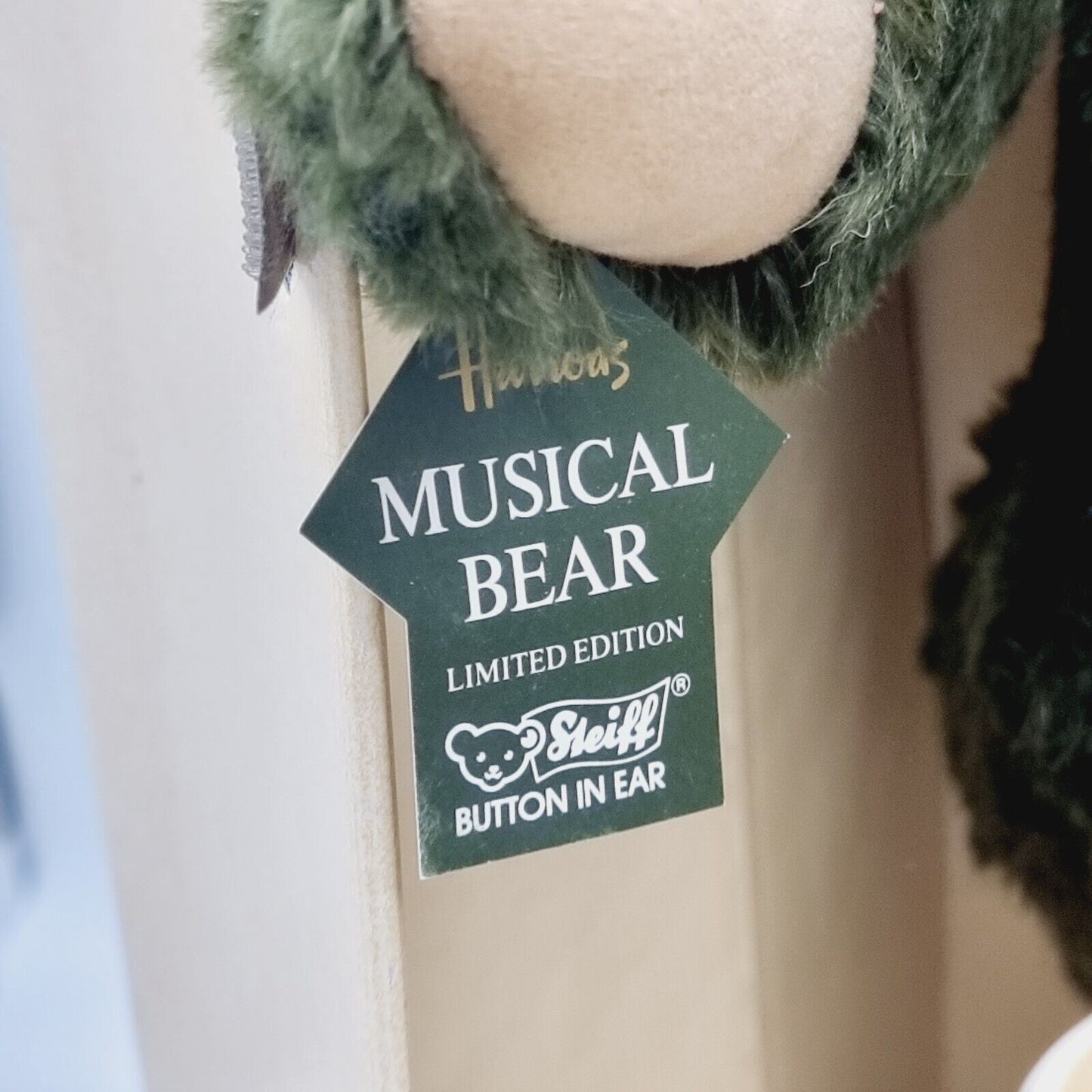 Steiff Harrods 653148 Centenary Bear limitiert 2000 aus 1995 44cm Mohair