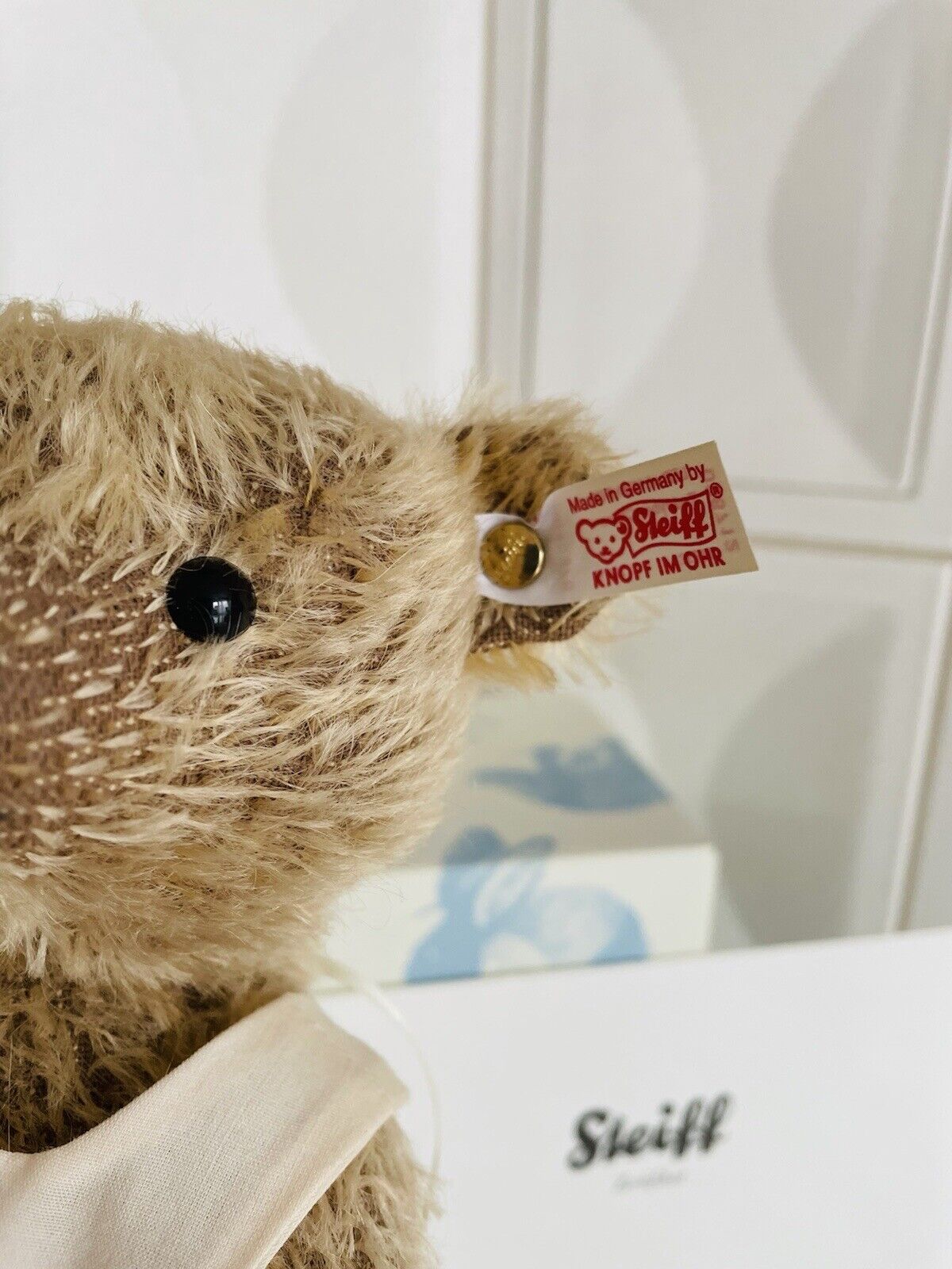 Rarität - Steiff Claire Teddybär EAN 036712 limitiert 1500 30 cm Zertifikat OVP