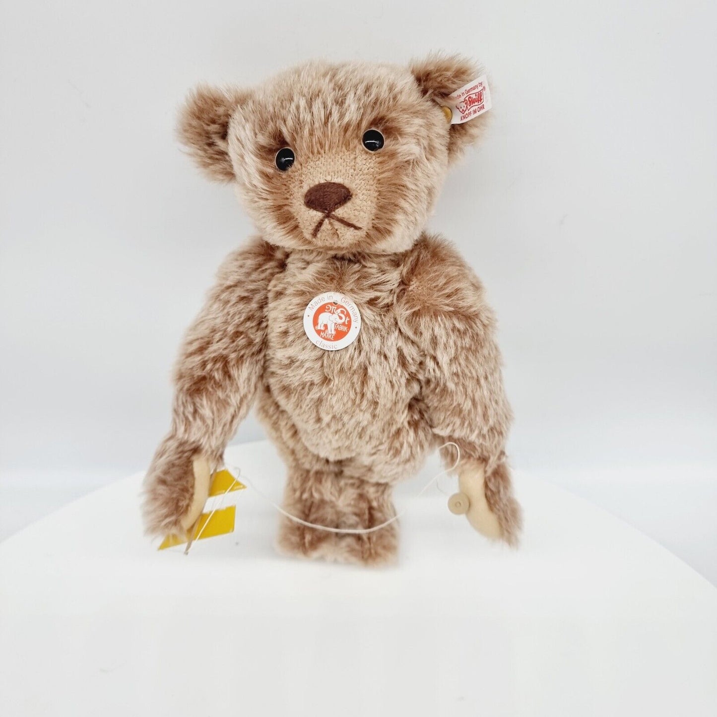 Nr. 70! Steiff 653452 Teddybär mit Roloplan limitiert 2000 aus 2005 30 cm Mohair