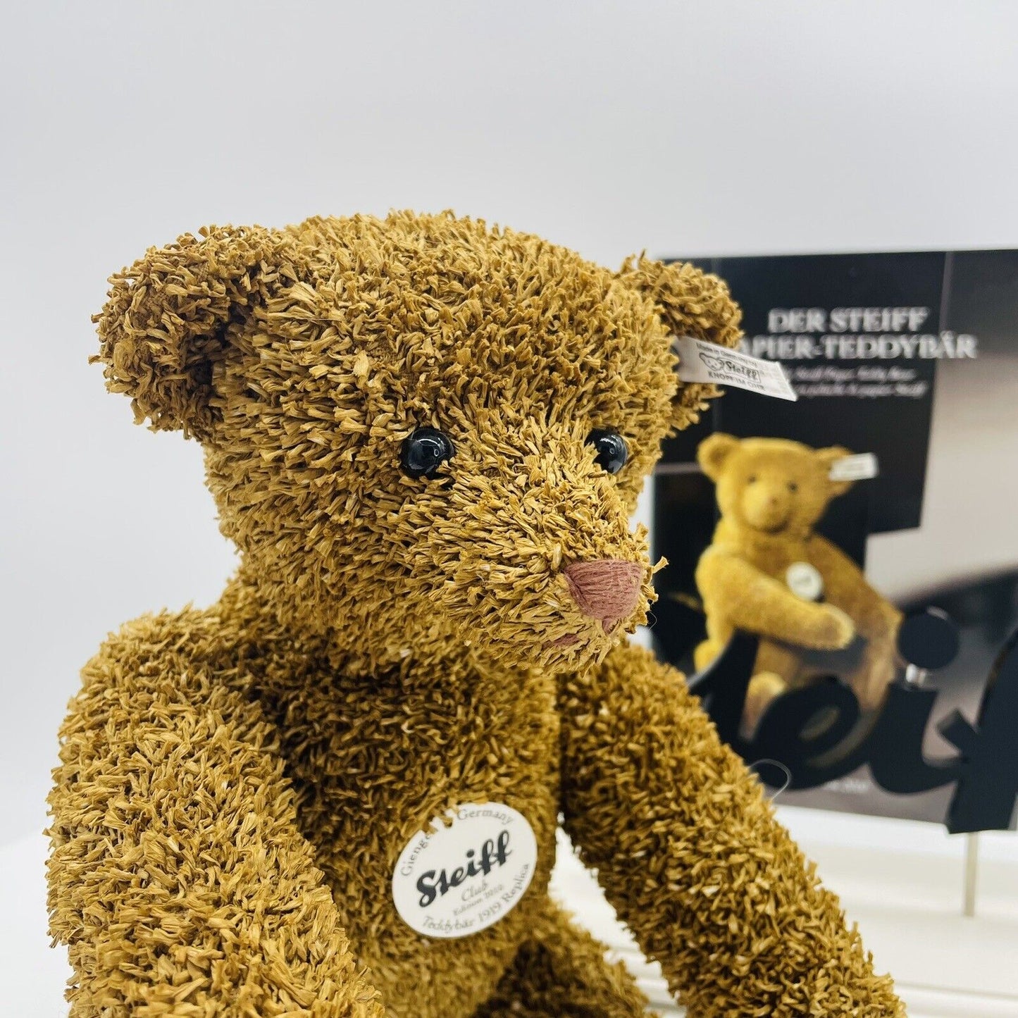 Steiff Papierteddybär 1919 Replica 421099 limitiert 3000 aus 2010 32cm