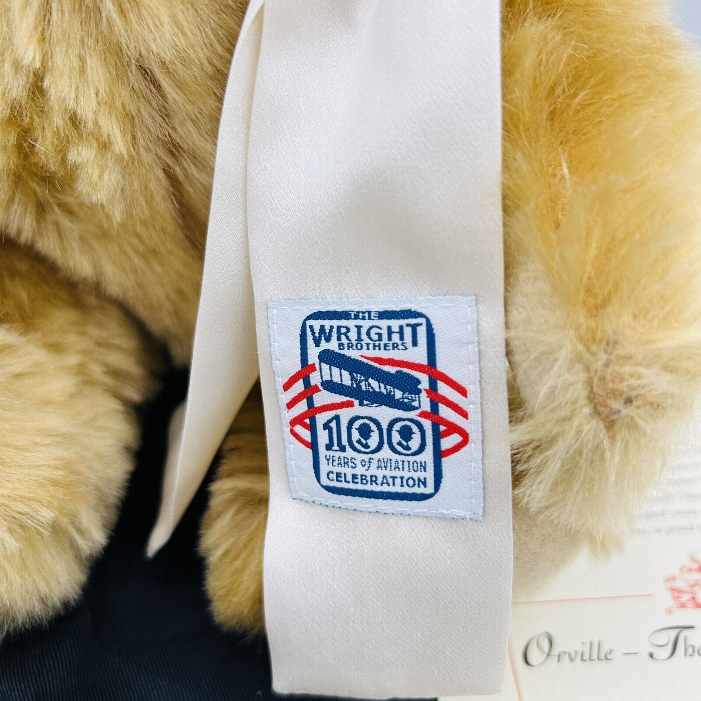 Steiff Teddybär Orville The Wright Brothers Bear 667022 limitiert 1903 Mohair