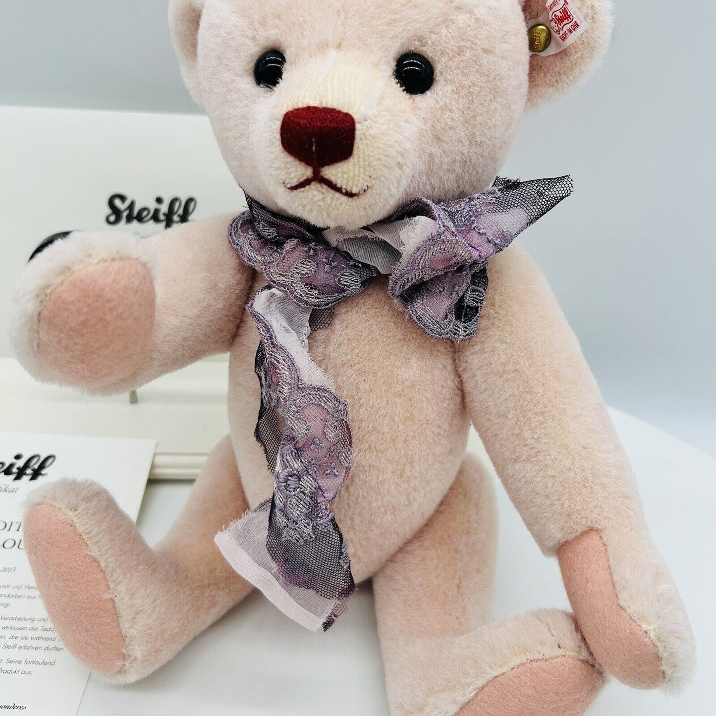 Steiff 421259 Teddybär Louise Club Edition 2013 limitiert 2013 33 cm Alpaca