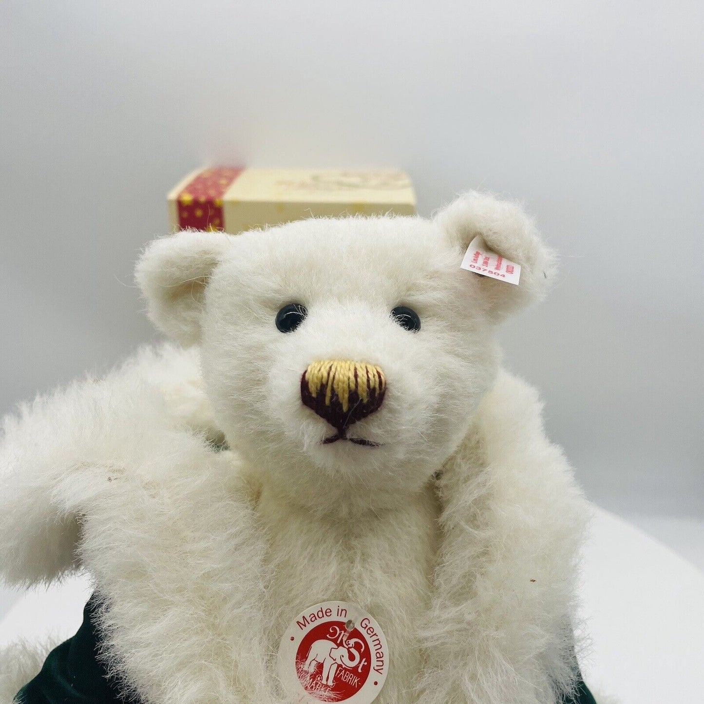 Steiff Teddybär Weihnachtsteddy 037504 limitiert 2006 aus 2006 30cm Mohair