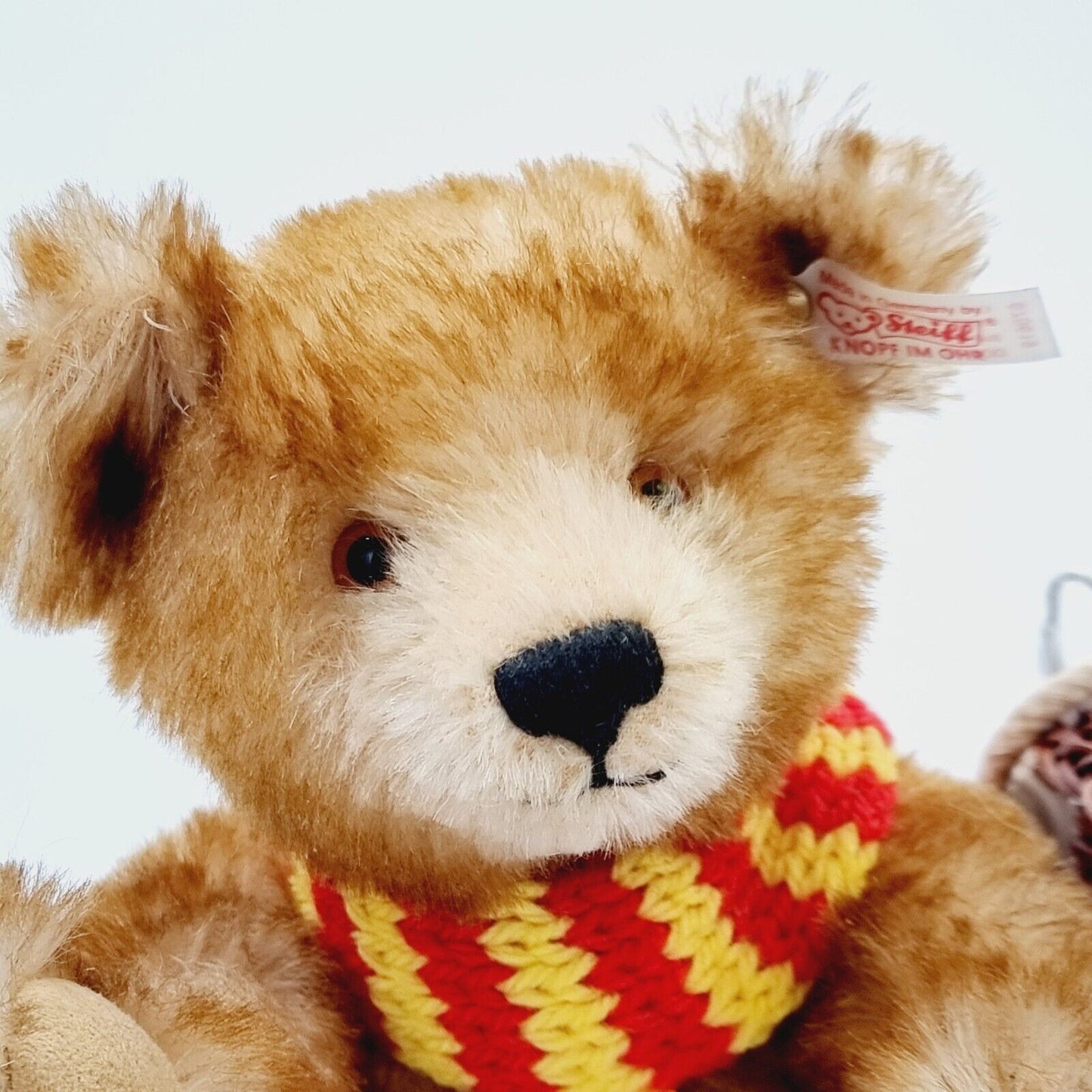 Steiff 670619 Ballonfahrer limitiert 2000 Stück mit Schal