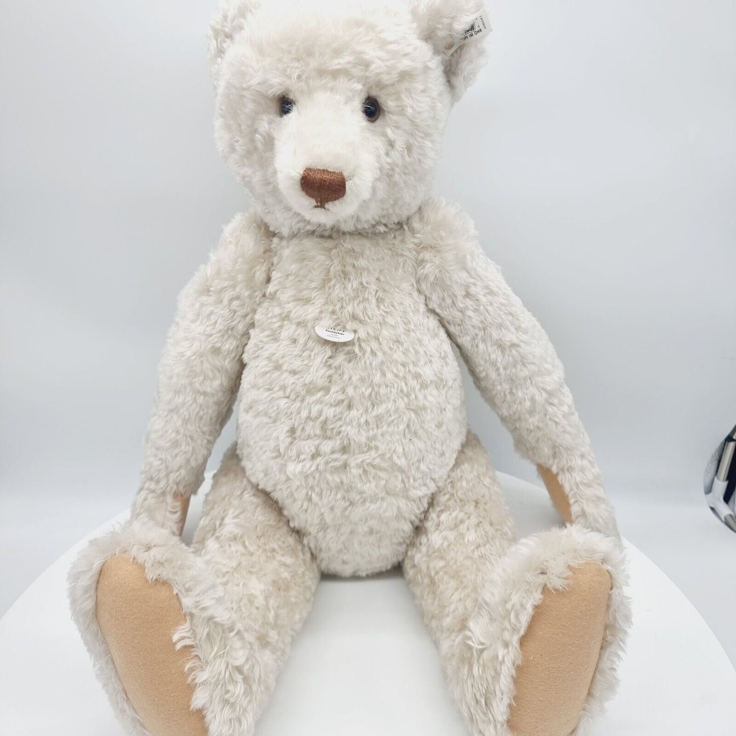 Steiff 406041 Teddybär 1908 weiß 65 cm Replica 1994 limitiert 7000 Zertifikat