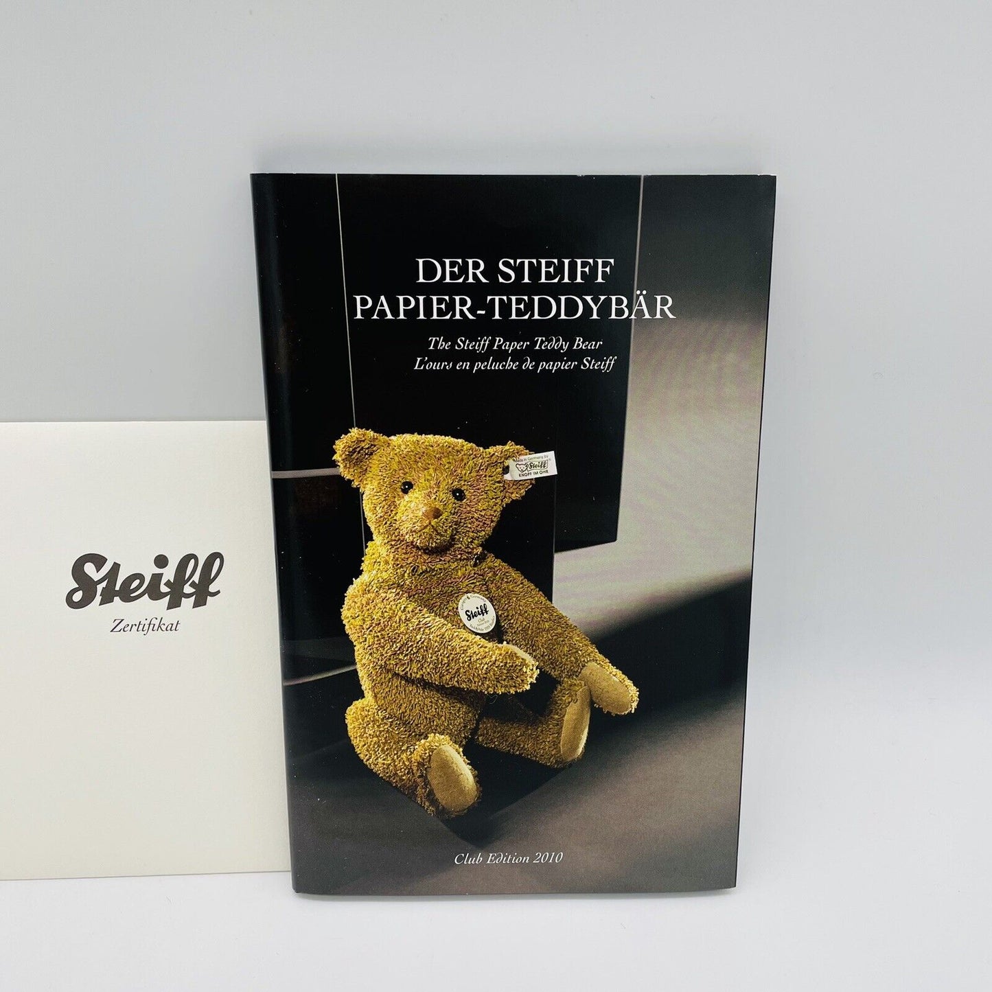 Steiff Club Edition 2010 Papierteddybär 1919 Replica 421099 limitiert 3000