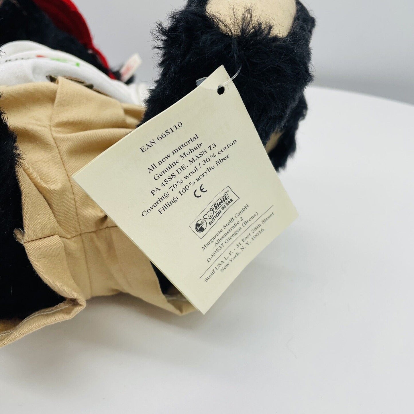 Steiff Teddybär The Boggy Creek Bob Bear 665110 limitiert 3000 aus 1996 34cm