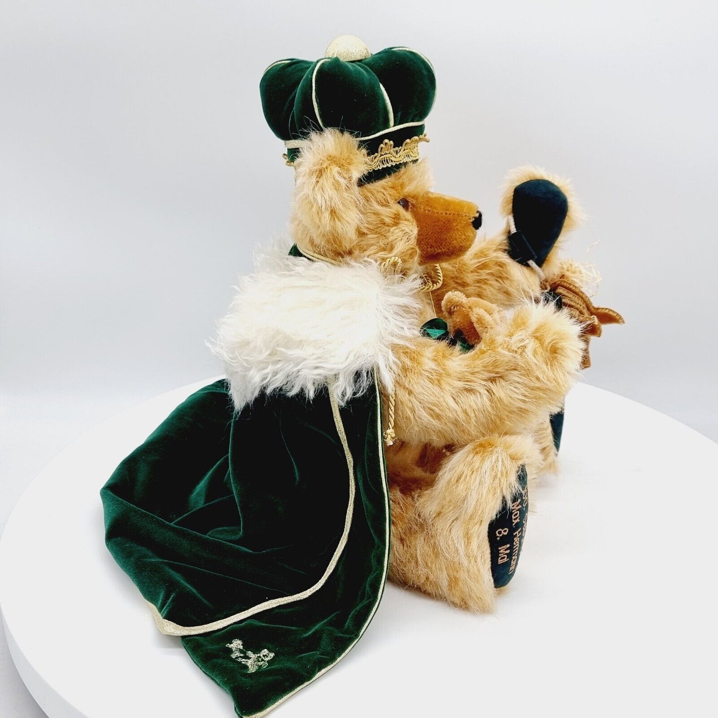 Hermann Coburg Teddybär Max Hermann König der Teddybären limitiert 1000 Mohair