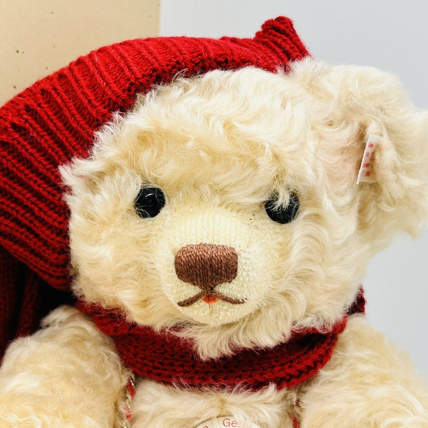 Steiff 037368 Teddybär Trommler limitiert 2007 aus 2007 30 cm Mohair