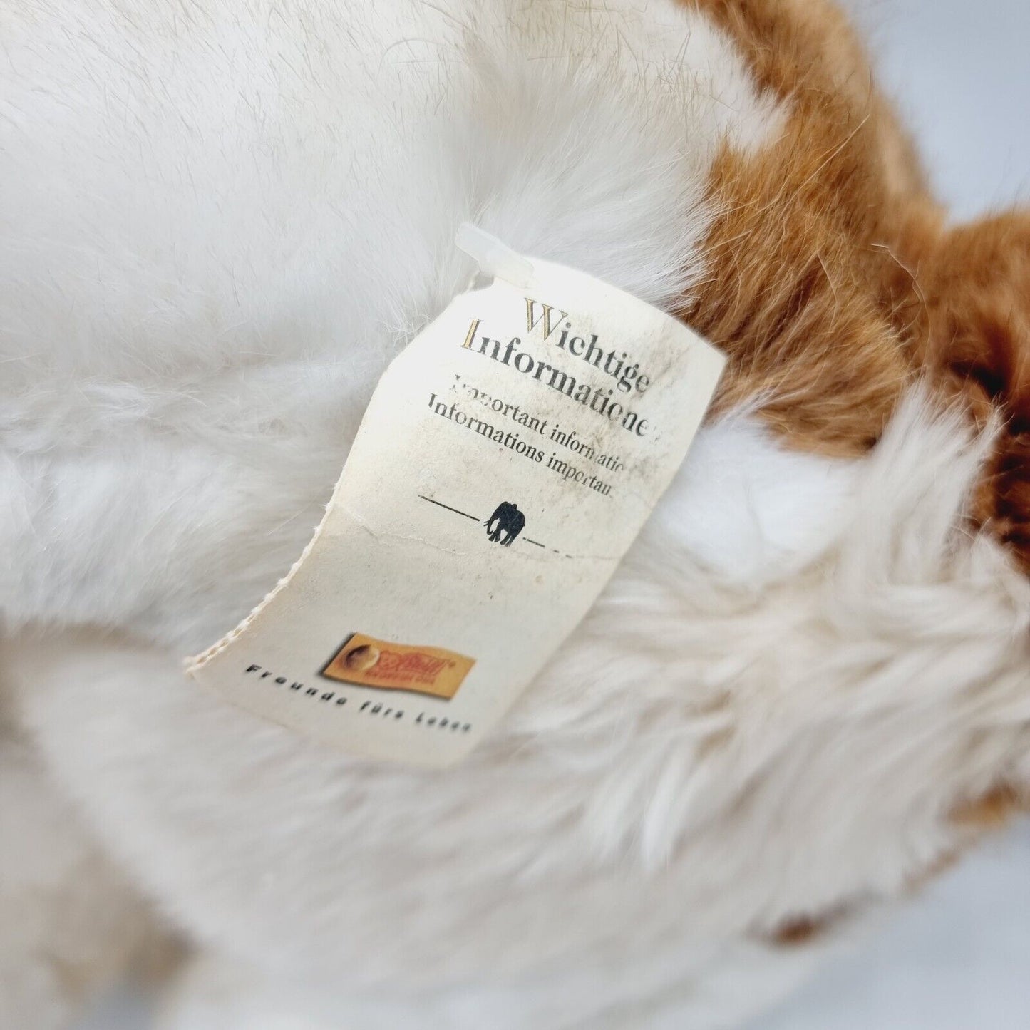 Steiff Märklin Hund Bernhardiner 998577 Tier 2400 limitiert 1997 Studio-Größe