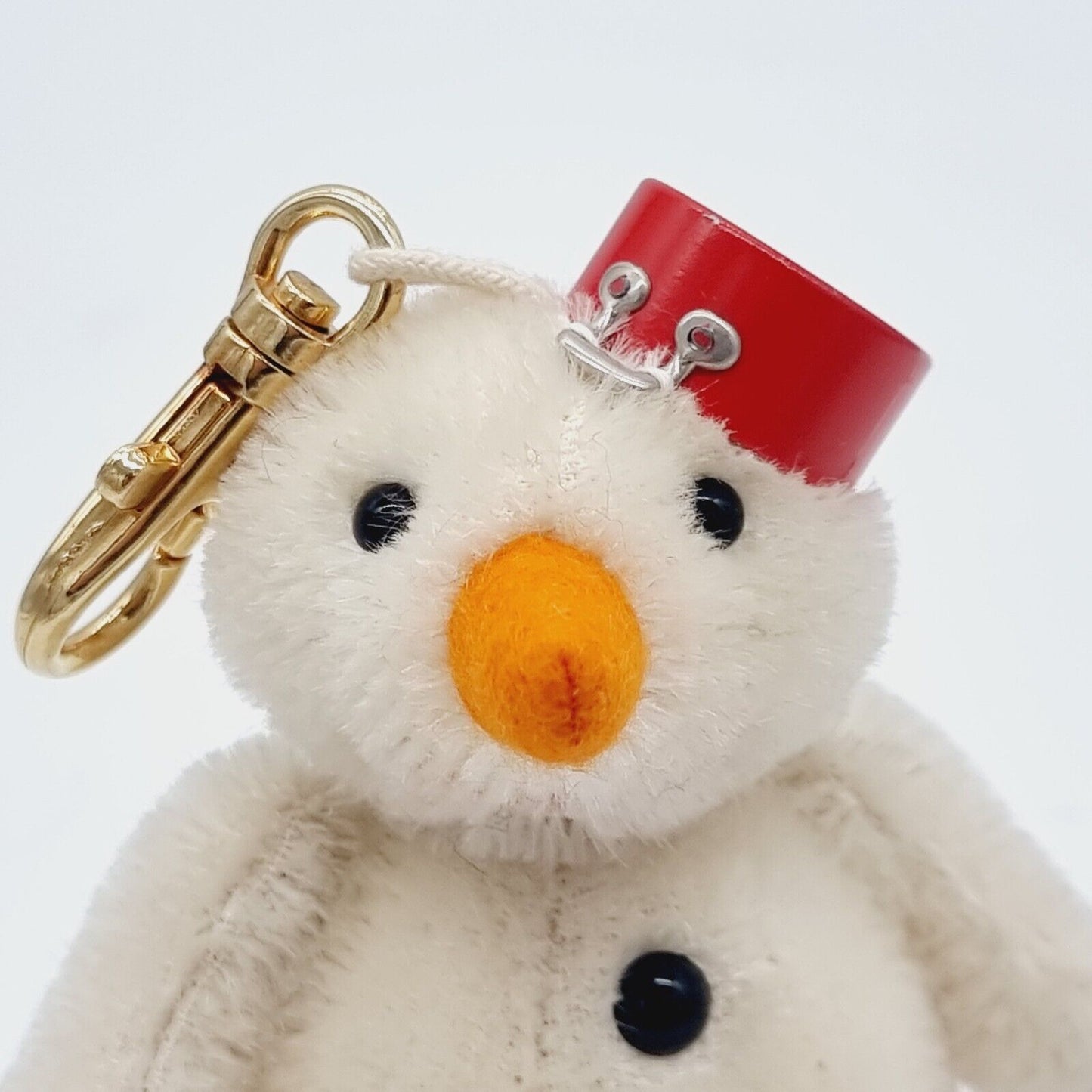 Nr. 77 Steiff 655814 Schneemann 2005 limitiert 1500 weiß 9 cm exklusiv Karstadt