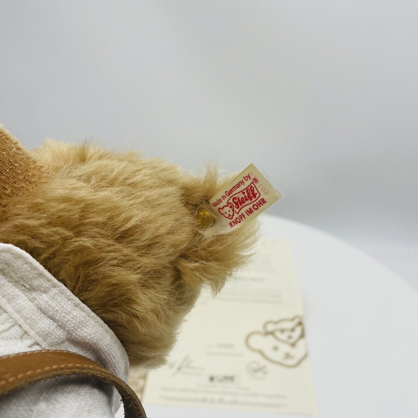 Steiff Teddybär Hüterbub Hochzeitsgesellschaft 038105 limitiert 500 29cm Mohair
