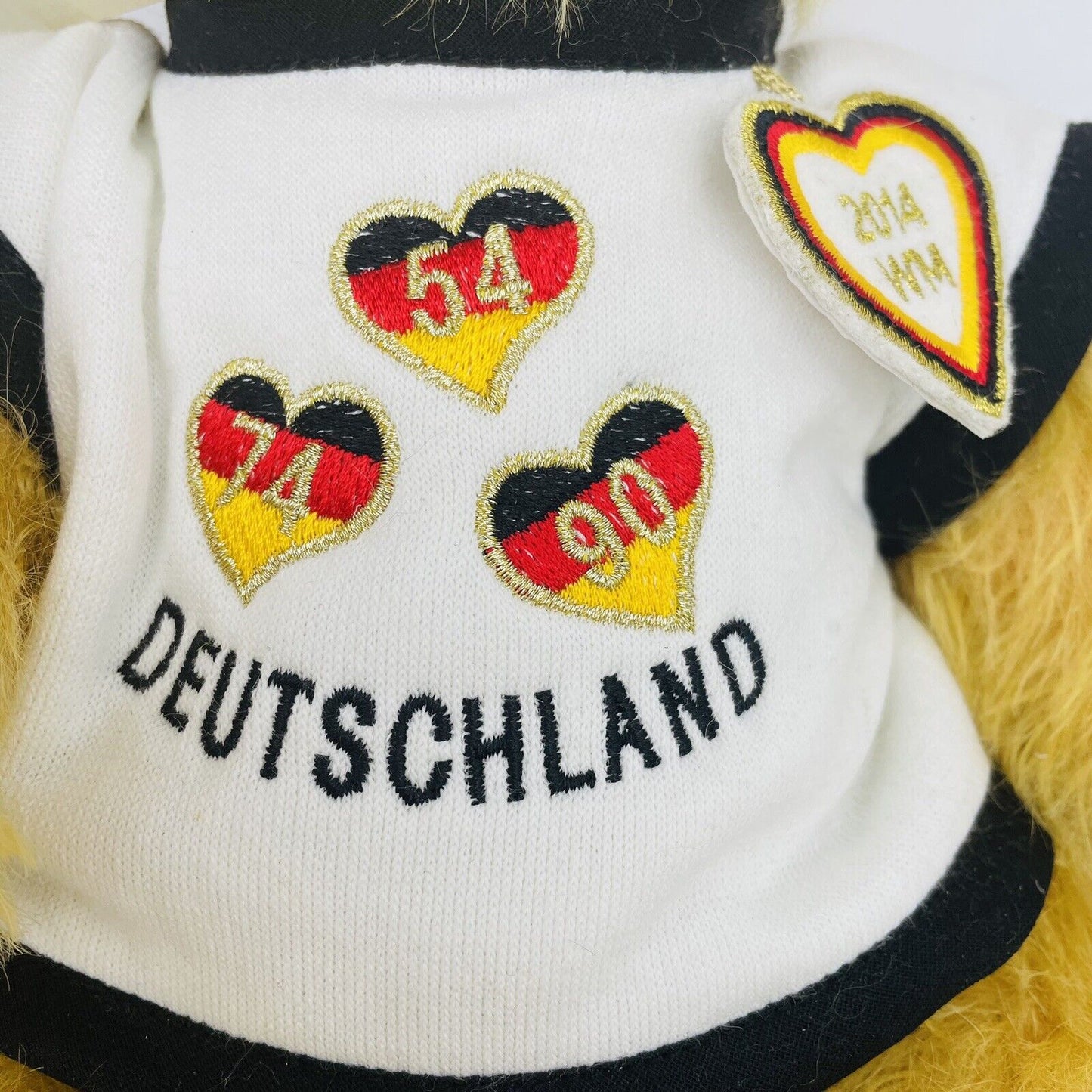 Hermann Coburg Deutscher Fan Bär 2014 limitiert 111 WM Brasilien