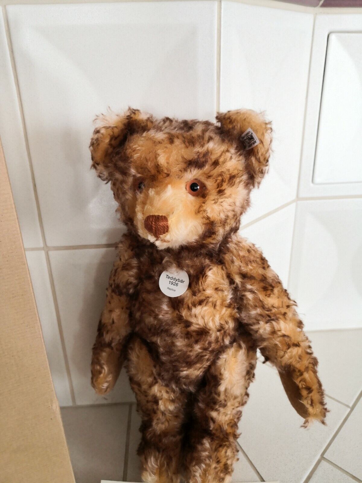 Steiff Teddybär 1926 407246 braun gespritzt 40 cm limitiert OVP Zertifikat