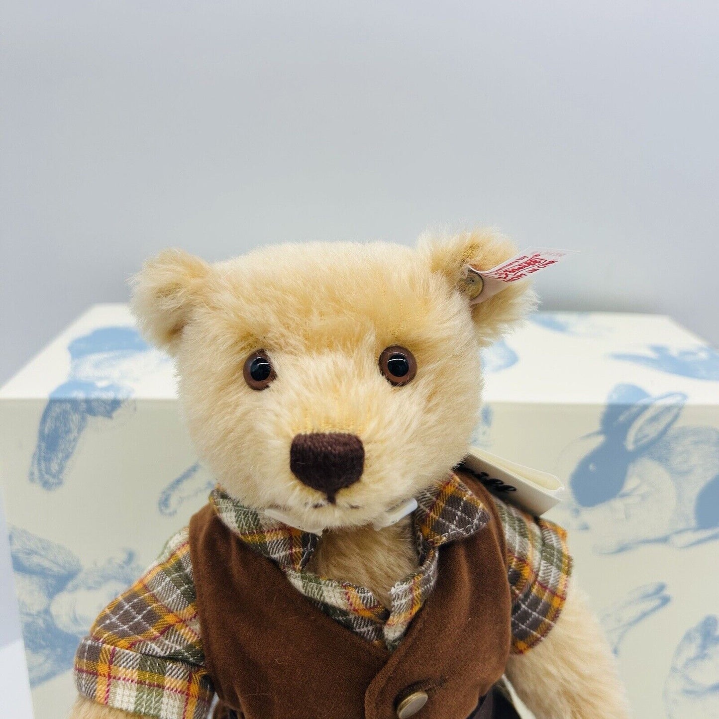 Steiff 673436 Teddybär Äppelwoi Bembel-Bär limitiert 1500 26 cm Mohair