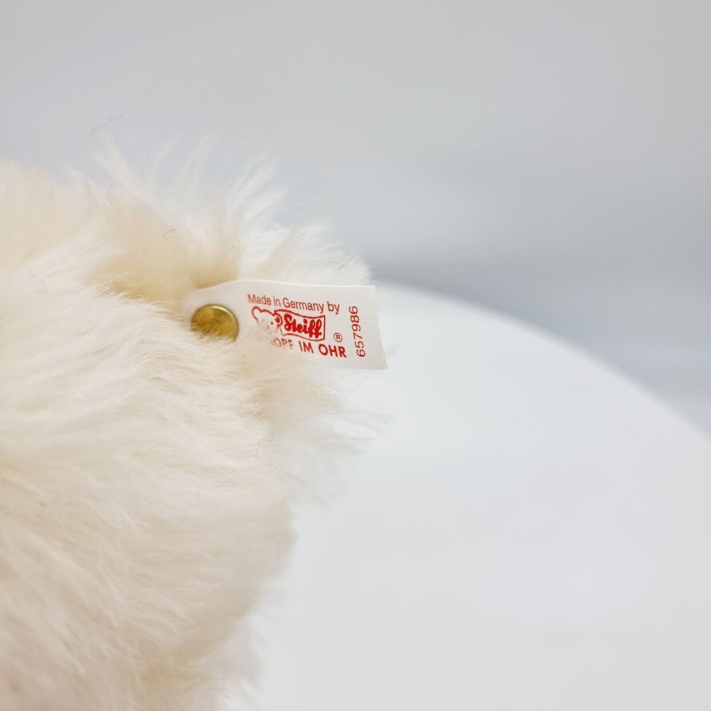 Steiff Ours Tricolore 657986 limitiert 1500 Teddybär weiß 1997 / 1998