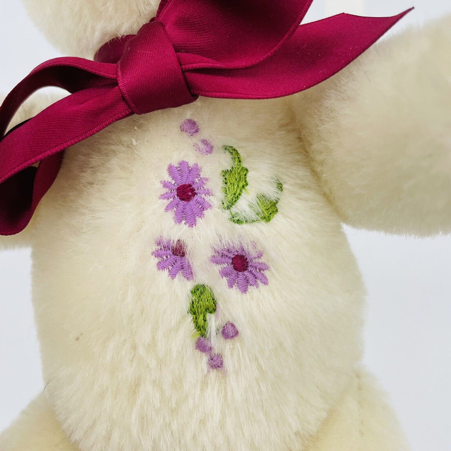 Steiff Teddybär Sommer 2009 656941 limitiert 2009 26cm Mohair mit Blüten