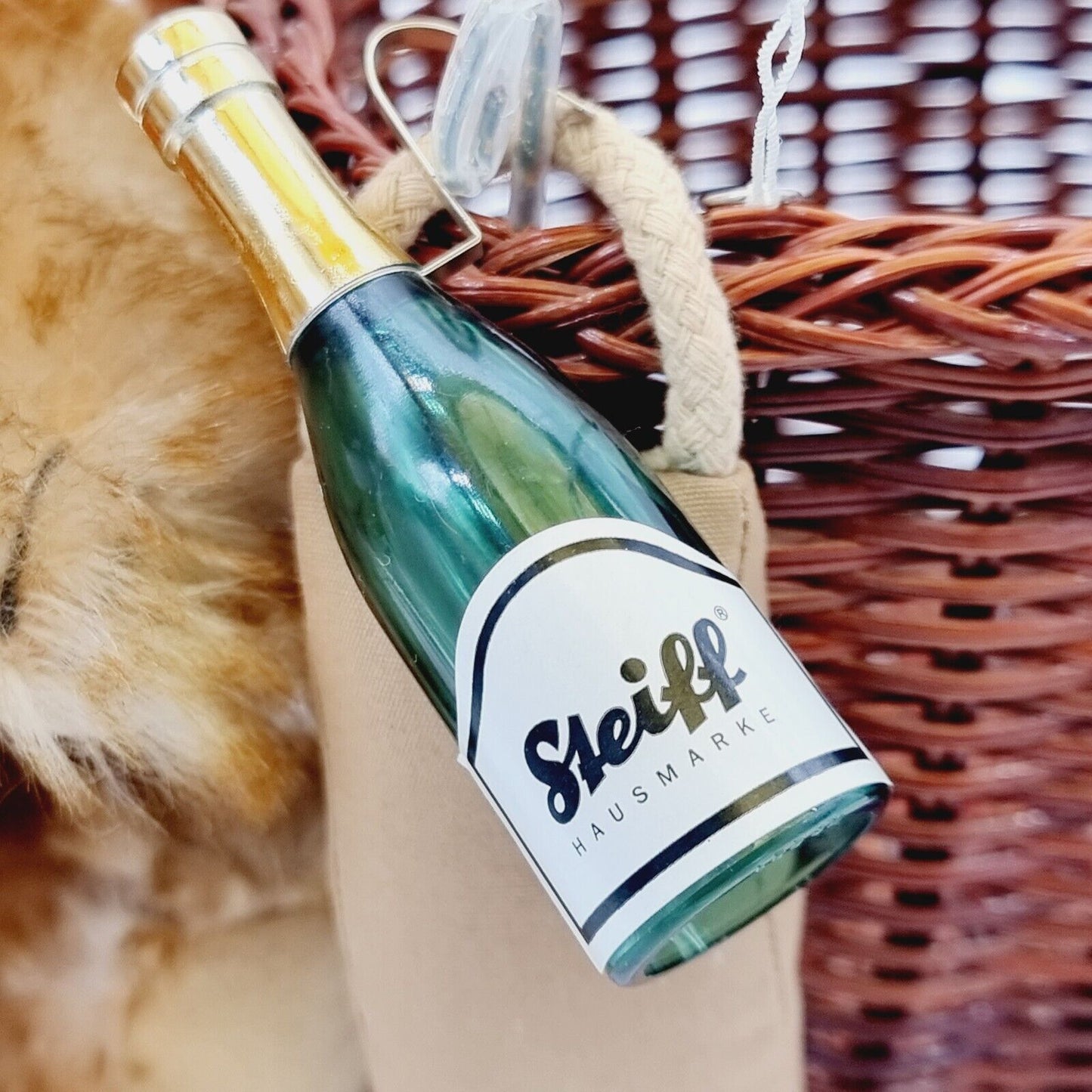 Steiff 670619 Ballonfahrer limitiert 2000 Stück mit Schal