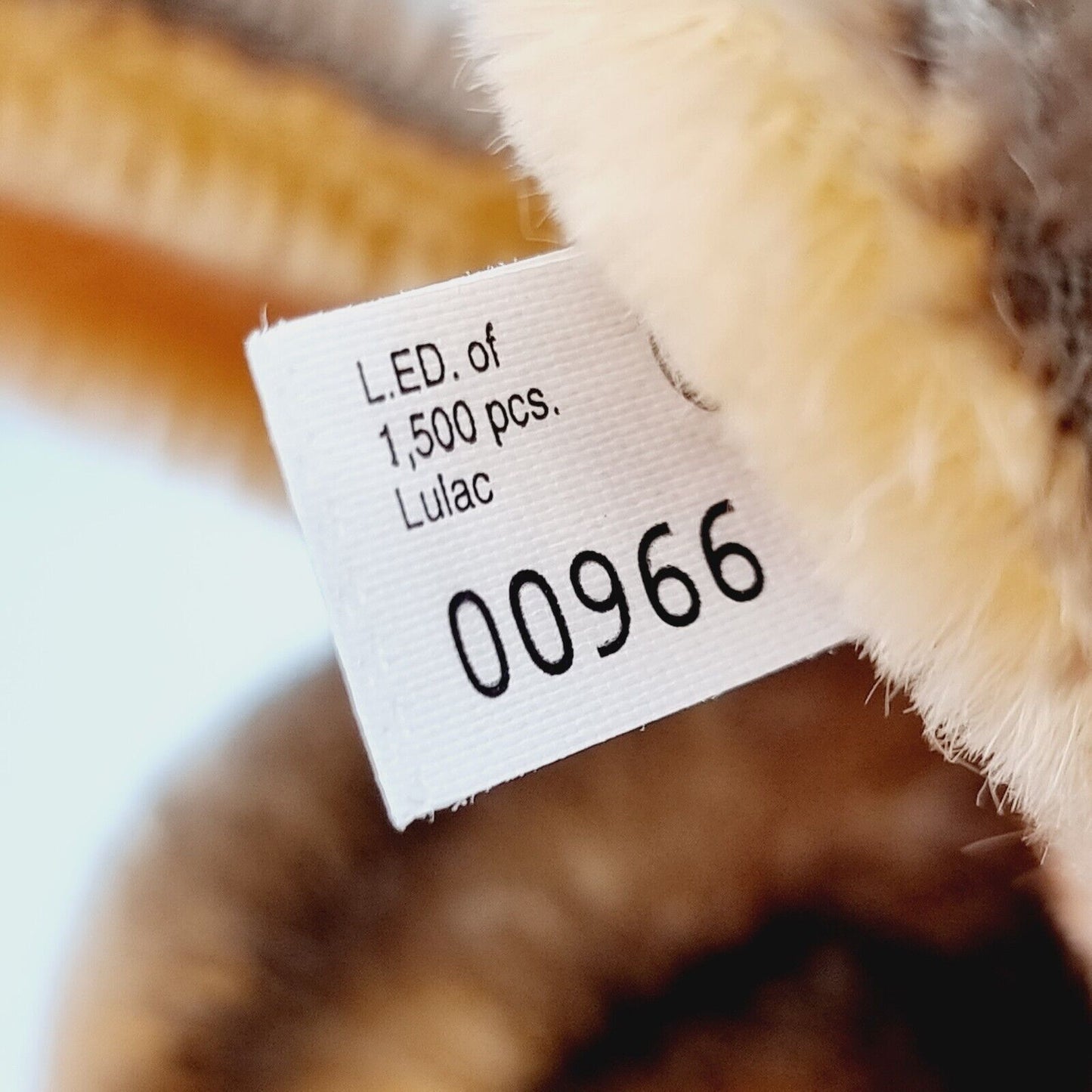 Steiff 402166 Hase Lulac limitiert 1500 aus 1999 43 cm Mohair