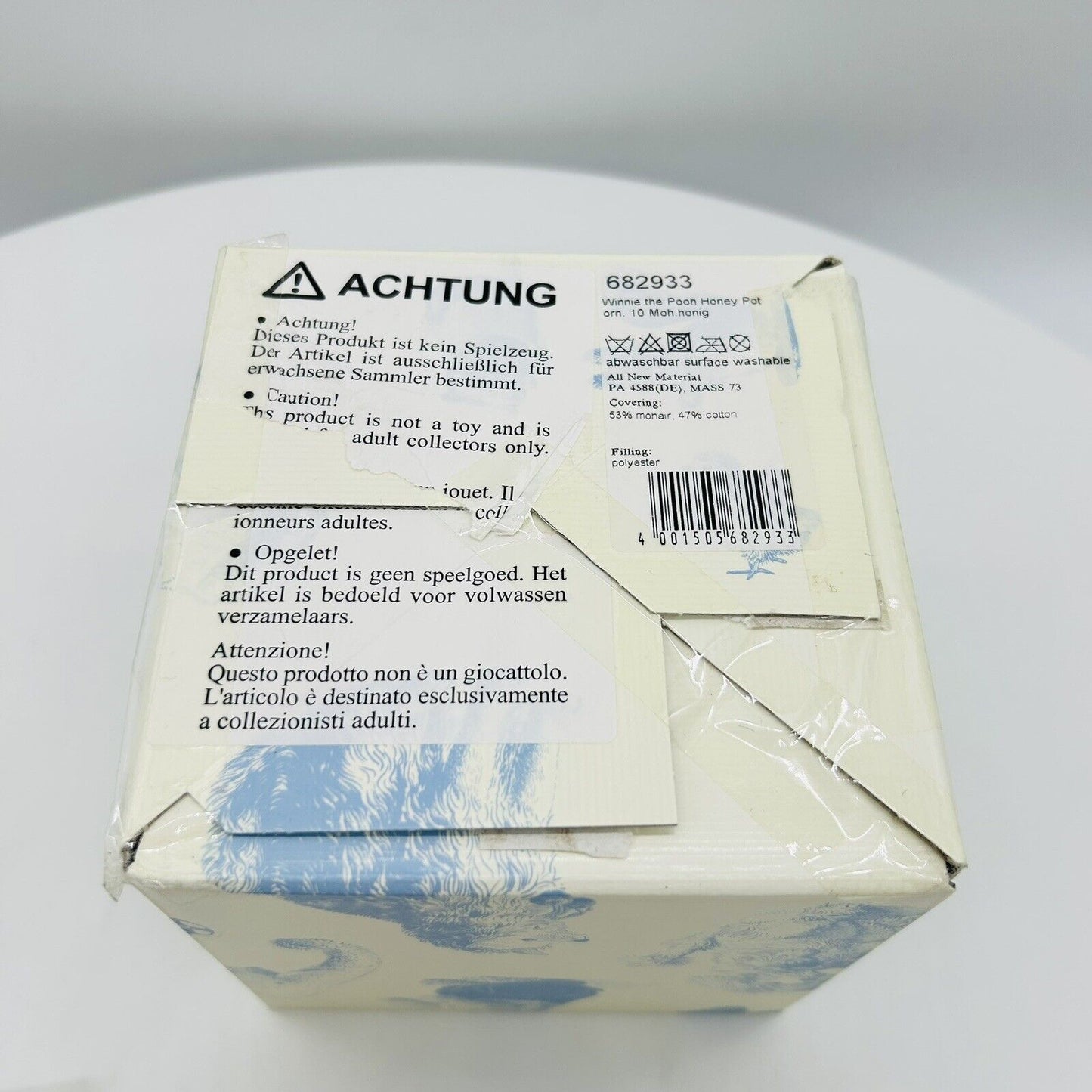 Steiff 682933 Ornament Teddybär Winnie the Pooh with Honey Pot limitiert 2015