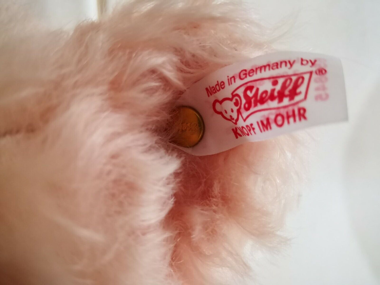 Steiff Teddybär Rose- Festival Teddybär 2005, 655845, limitierte Auflage
