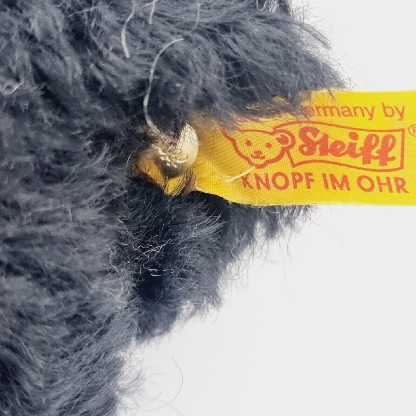 Steiff 005992 Teddybär Classic Schwarz 28 cm Mohair