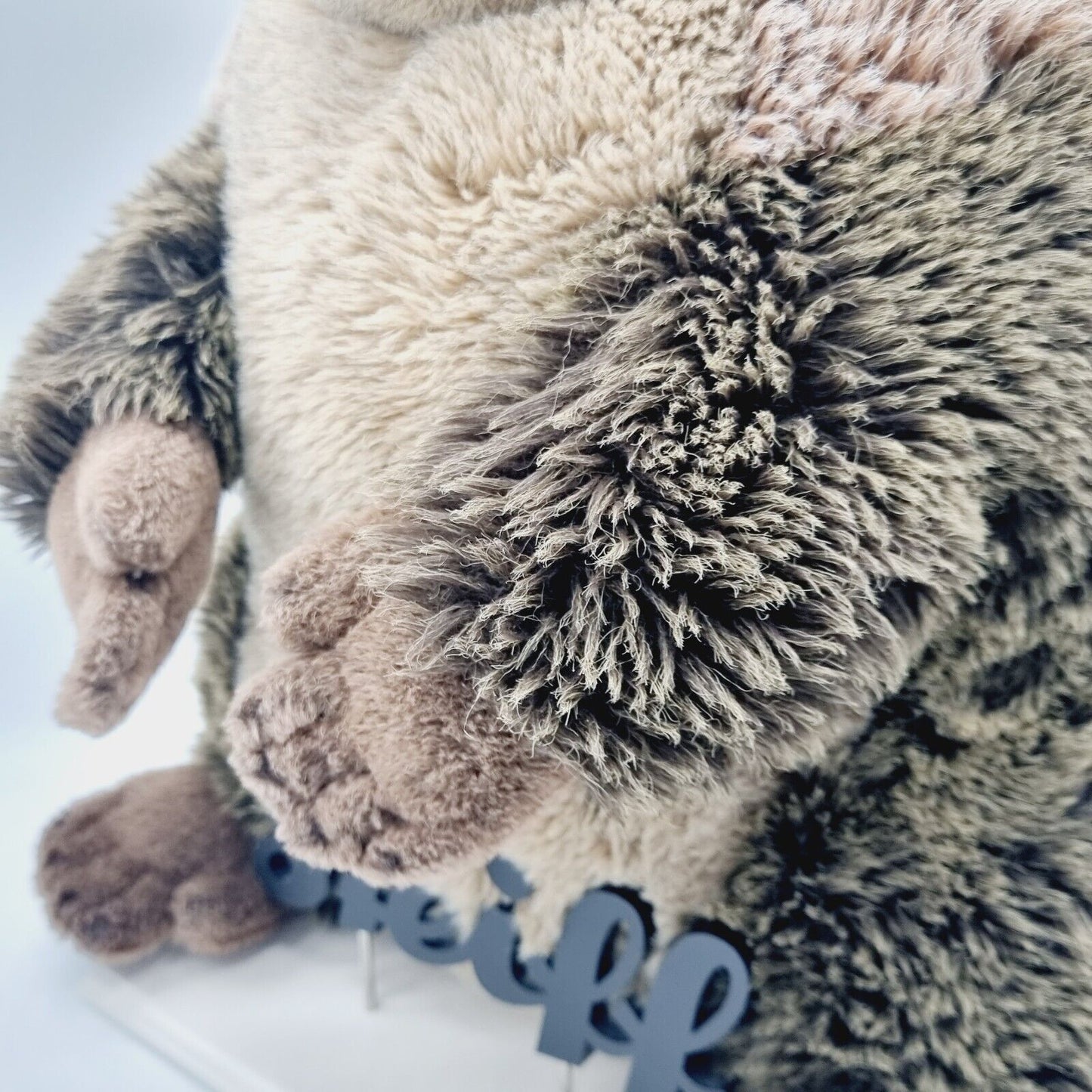 Steiff Igel Joggi Studio-Größe 50 cm EAN 1677/50 Webpelz 070778 Knopf Fahne