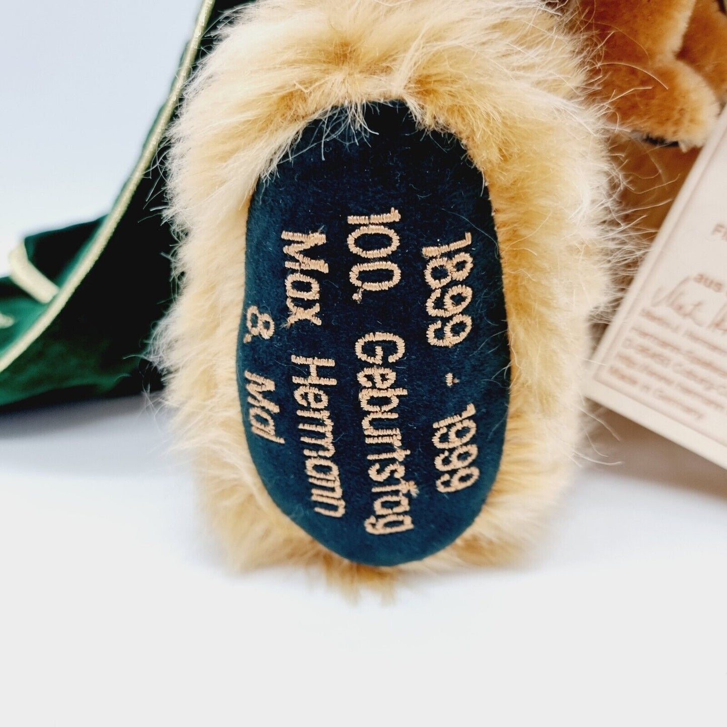 Hermann Coburg Teddybär Max Hermann König der Teddybären limitiert 1000 Mohair