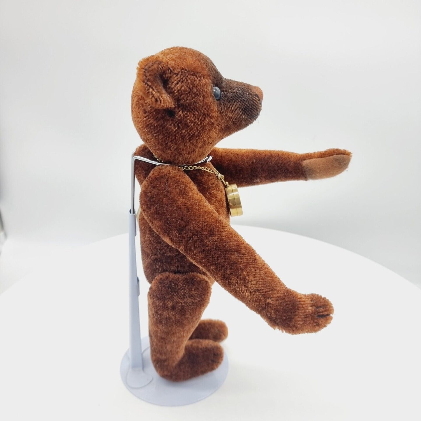 Steiff 035166 Teddybär Nando 30 cm Mohair rotbraun 2013 mit Kompass