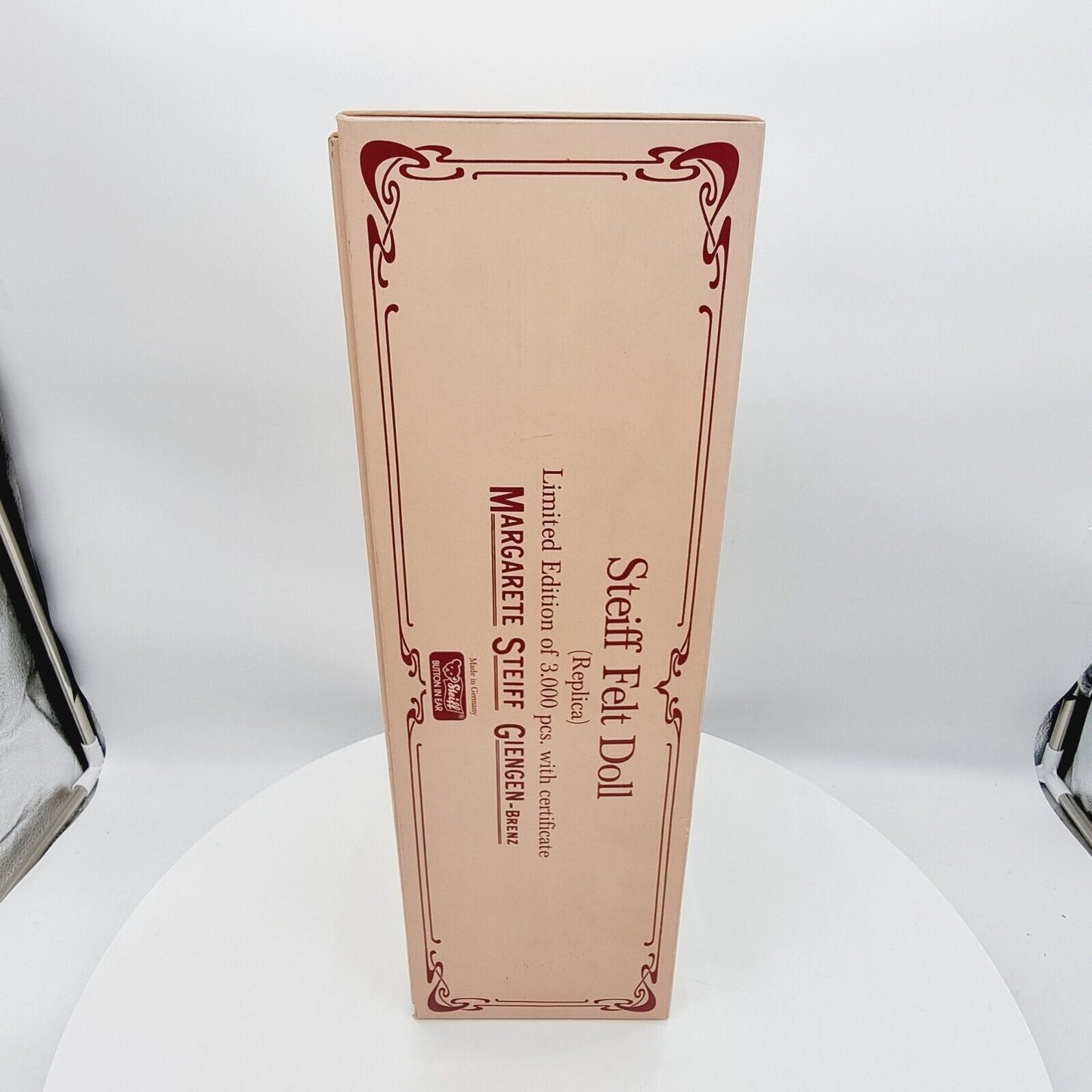 Steiff 9102/50 Filzpuppe Herr im Gehrock Replica 1914 limitiert 3000 aus 1986