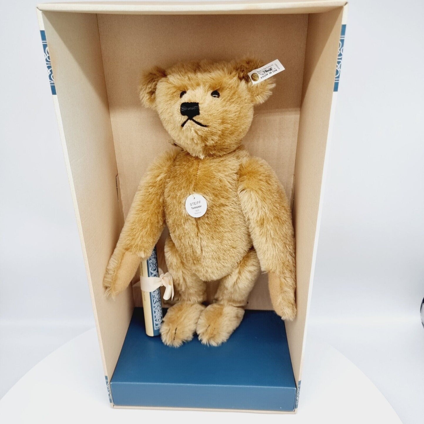 Steiff 405891 Teddybär 1906 blond 43 cm Replica 1994 limitiert 5000