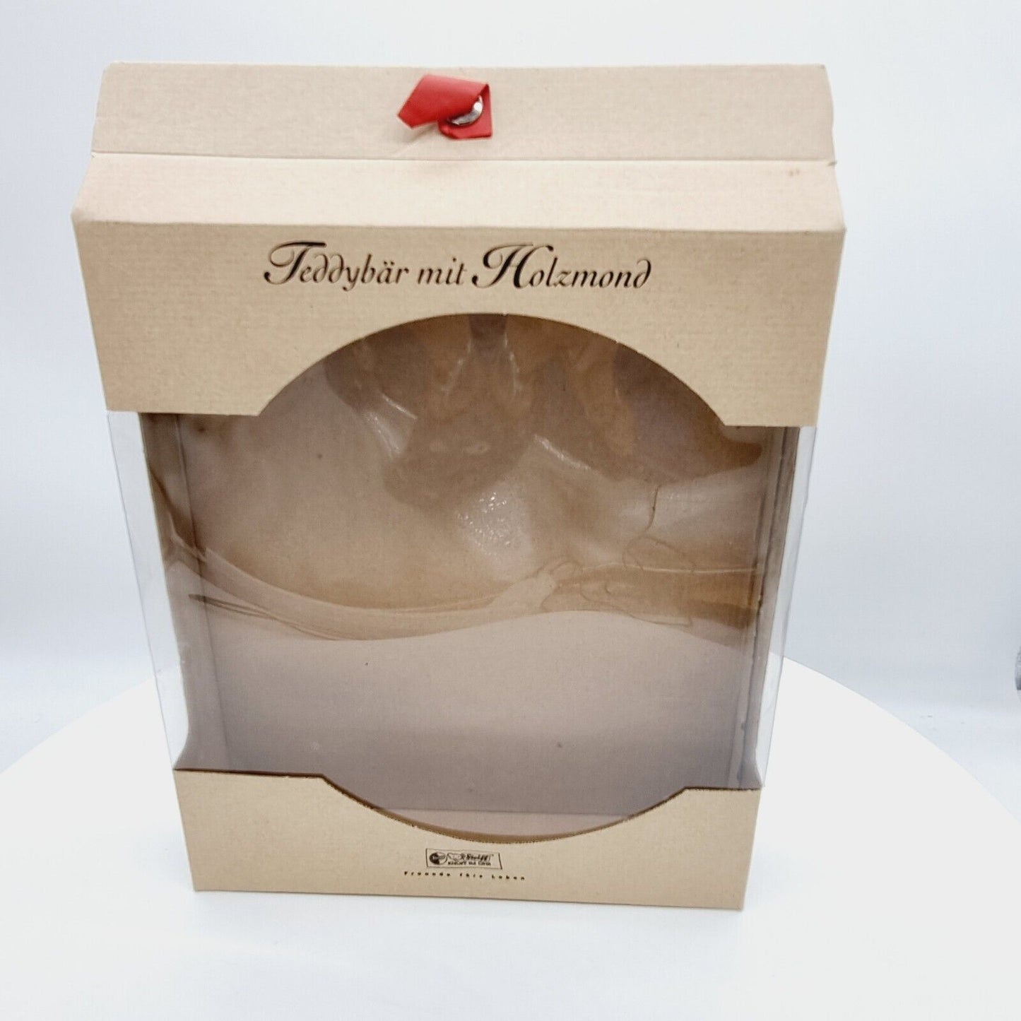 Steiff 670909 Teddybär mit Holzmond limitiert 3000 Jahr 2001