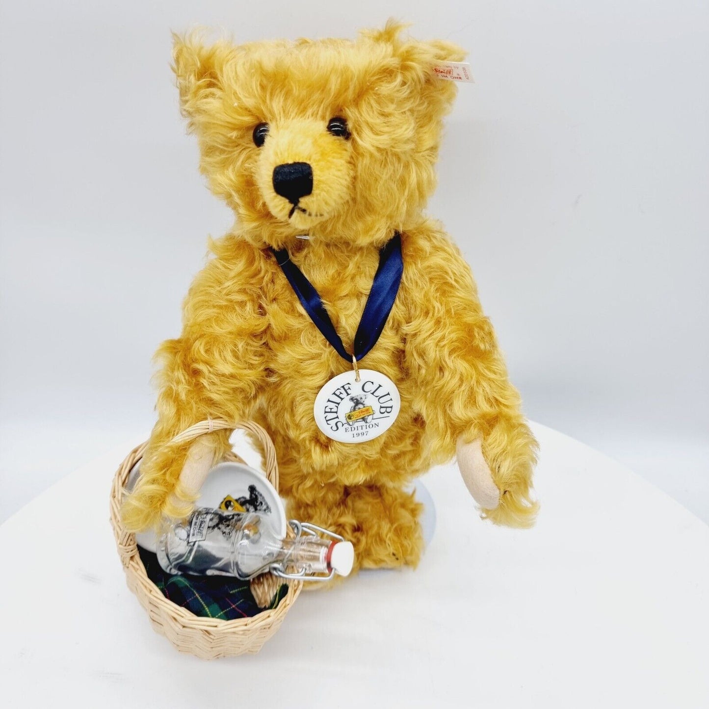 Steiff 420108 Picknick Bär Club Edition 1997/98 34cm limitiert