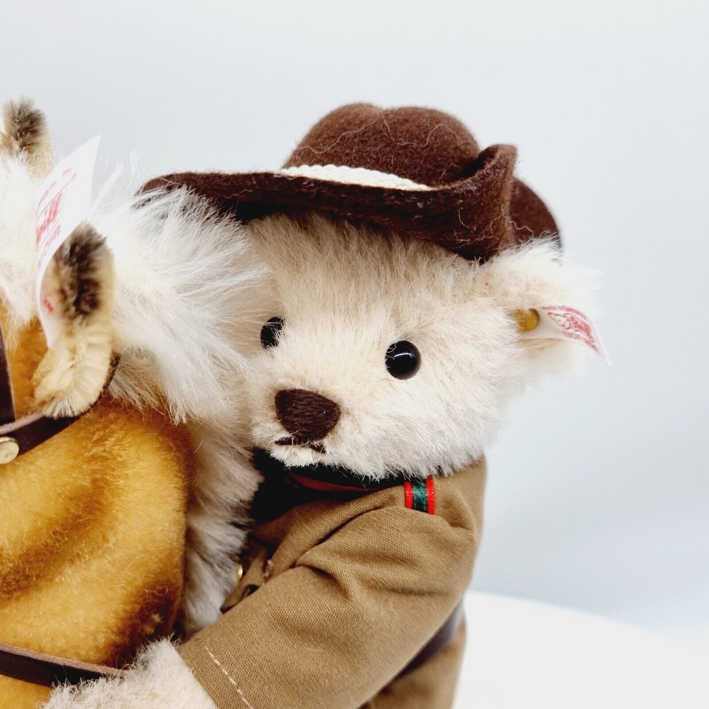 Steiff 038457 Rough Rider limitiert 1858 aus 2008 18 cm und 30 cm Mohair