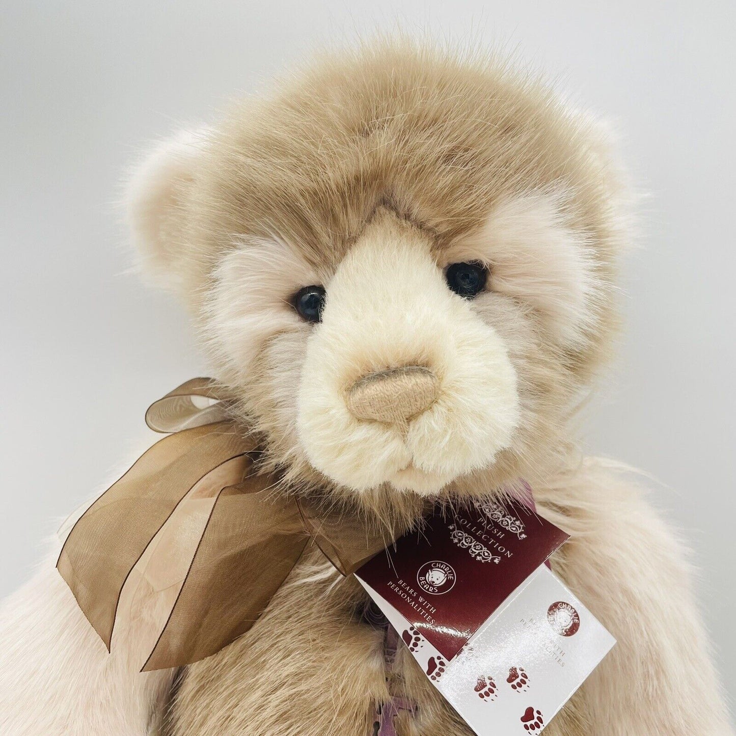 Charlie Bears Teddybär Lorraine Plumo Kollektion von Isabelle Lee 60cm