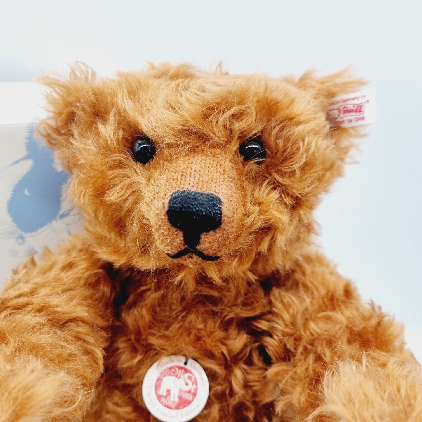 Steiff 035883 Vincent Teddybär 38 cm mit Brummstimme limitierte Auflage von 1500