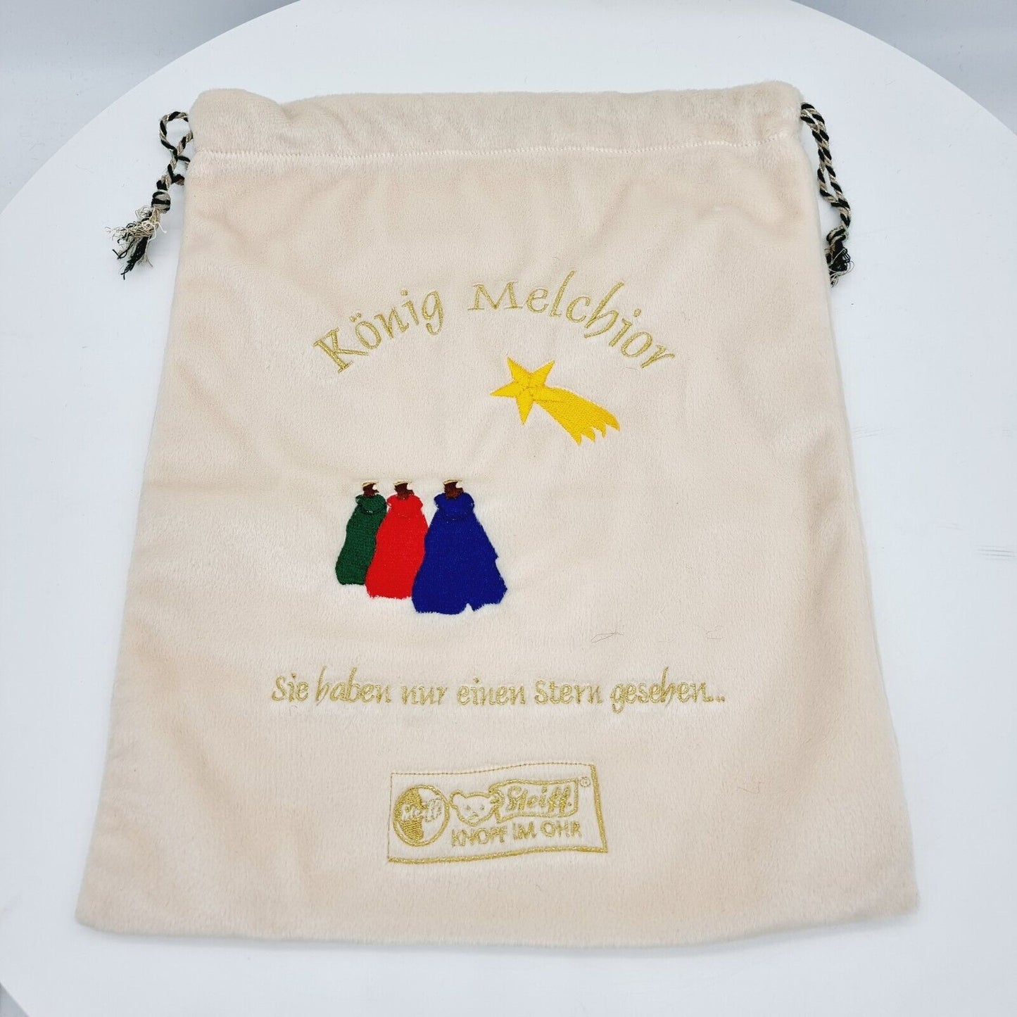Steiff Teddybär König Melchior 655708 Karstadt 28 cm limitiert 1500 Staubbeutel