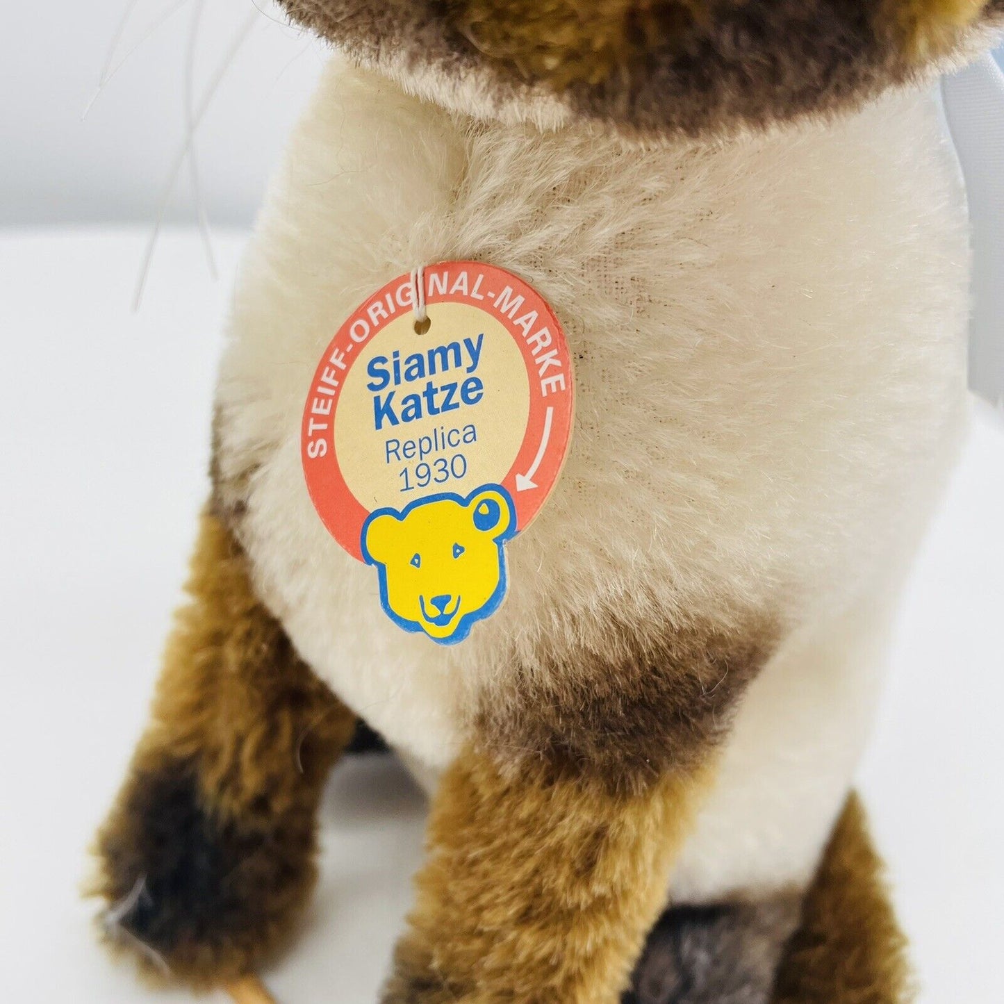 Steiff Siamy Katze Replica 1930 401466 limitiert 2000 aus 2006 22cm Mohair