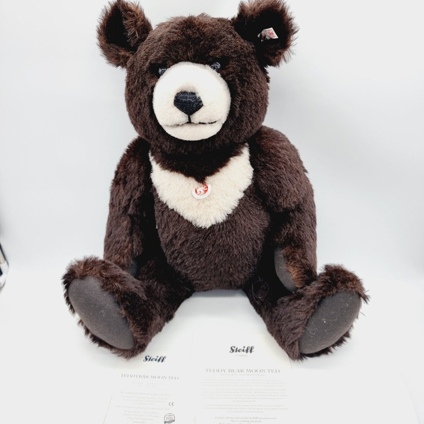 Steiff Teddybär Moon Ted braun 036491 limitiert 1500 60cm Alpaca