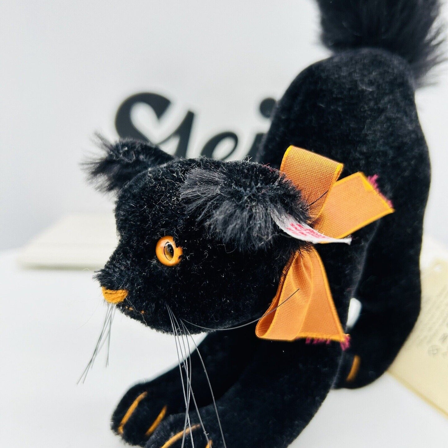 Steiff 666520 Black Cat für Martha Stewart North America limitiert 1500 aus 2001