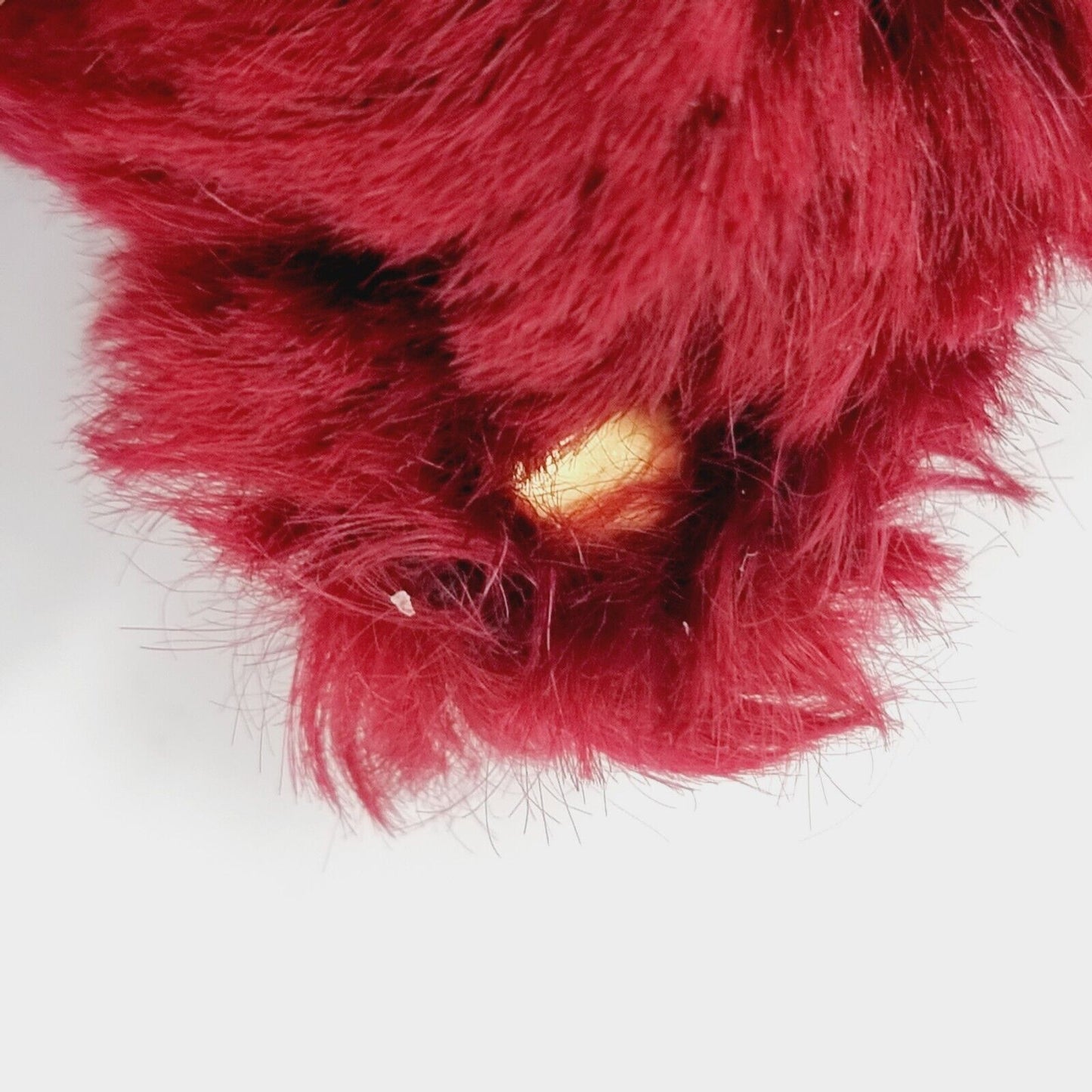 Steiff Teddybär Original 666384 16 cm dunkelrot mit schwarzen Akzenten