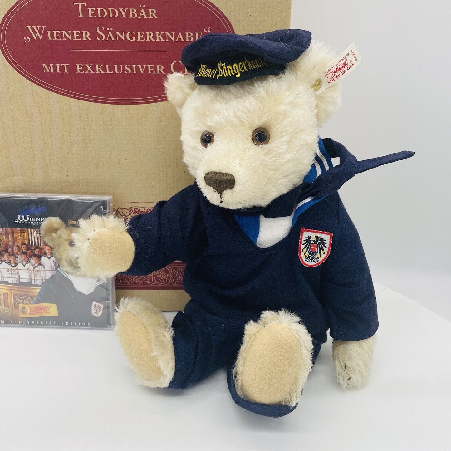Steiff Teddybär Wiener Sängerknabe 996634 limitiert 3000 aus 1998