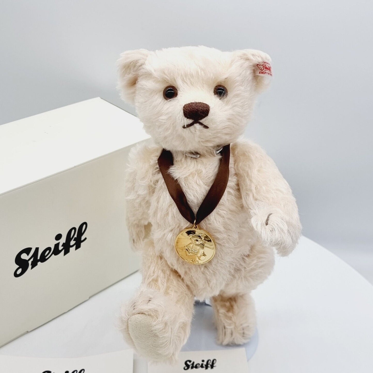 Steiff Danbury Mint 664496 Teddybär Year Bear 2015 limitiert 2015 32cm Mohair
