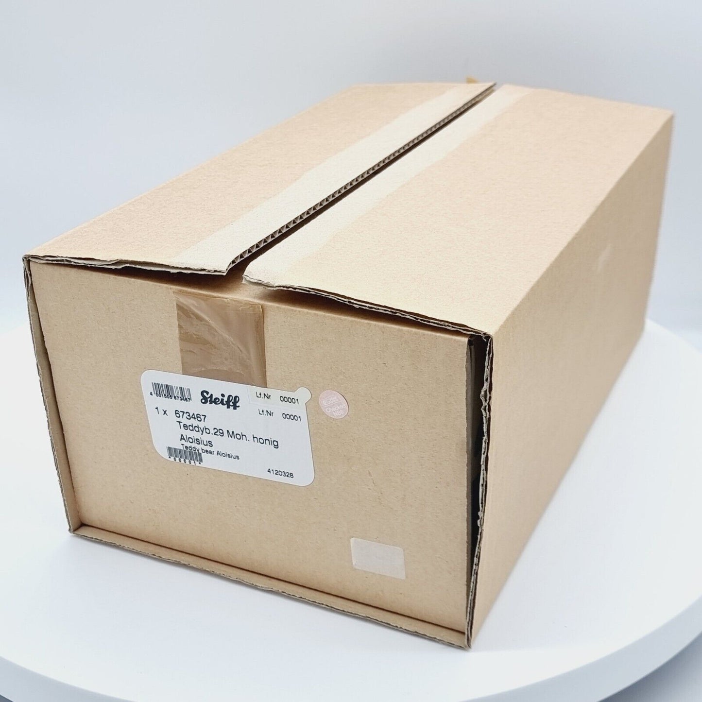 Nr. 1! - Steiff Teddybär Aloisius 673467 honig 29 cm limitiert Jahr 2012 OVP